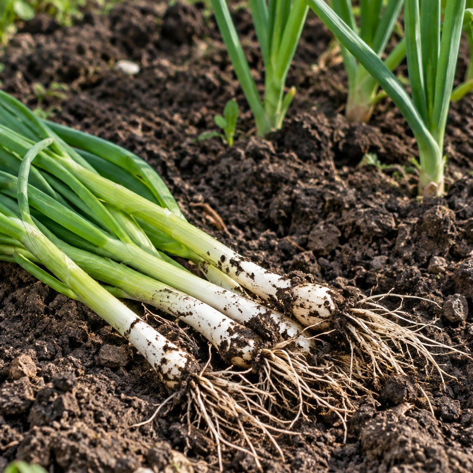 Spring Onion Winter Hardy White Lisbon